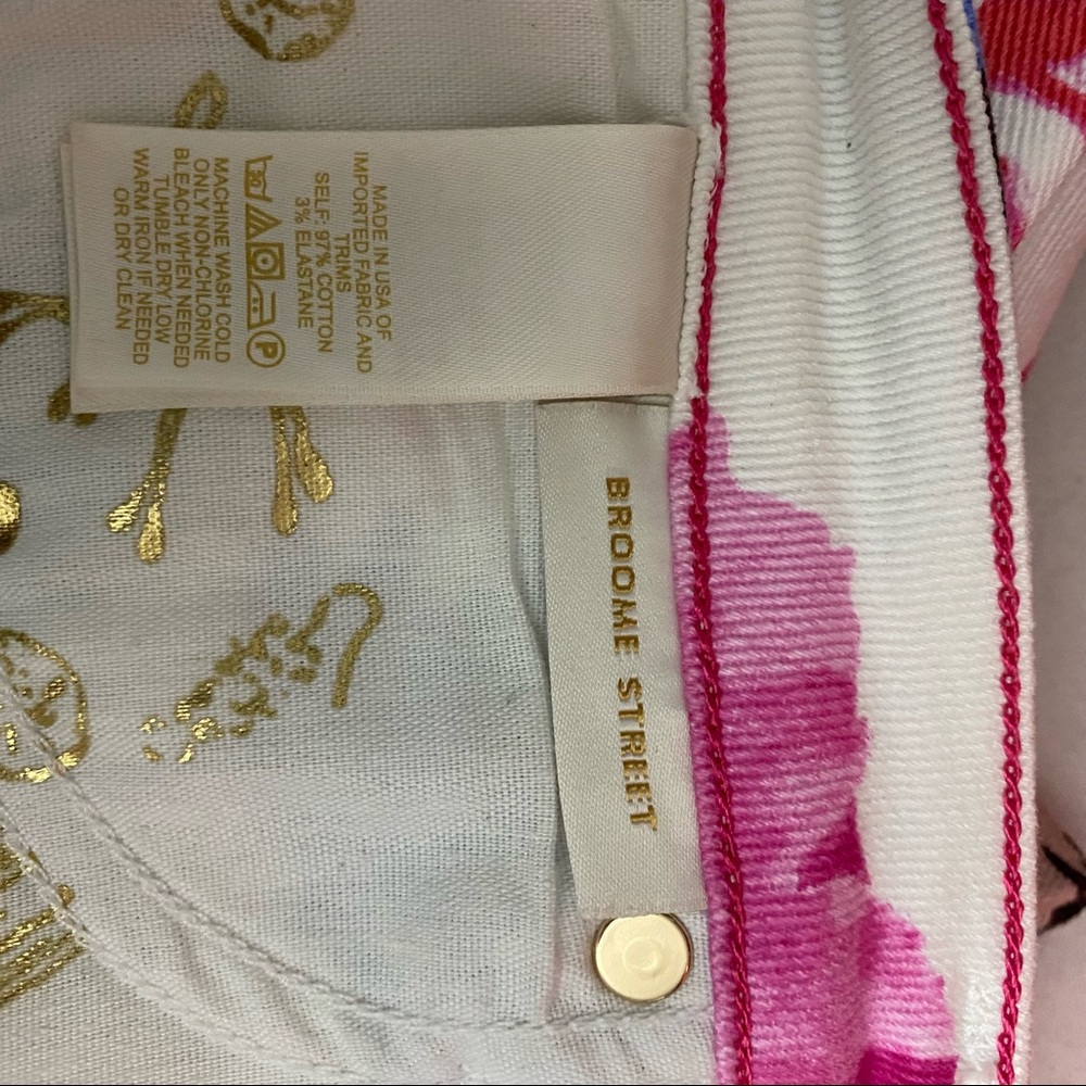 Kate Spade Broome Street Floral Jeans - Picture 13 of 16